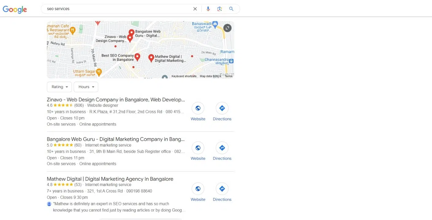 What are the benefits of local SEO for your Bangalore business?